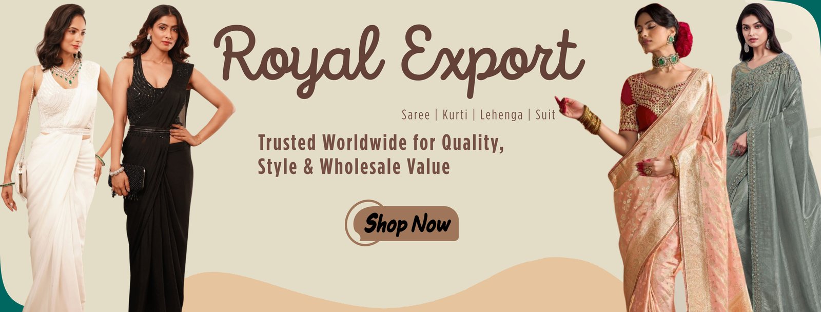 One-Stop Wholesale Hub for Sarees, Kurtis, Suits & More – Royal Export
