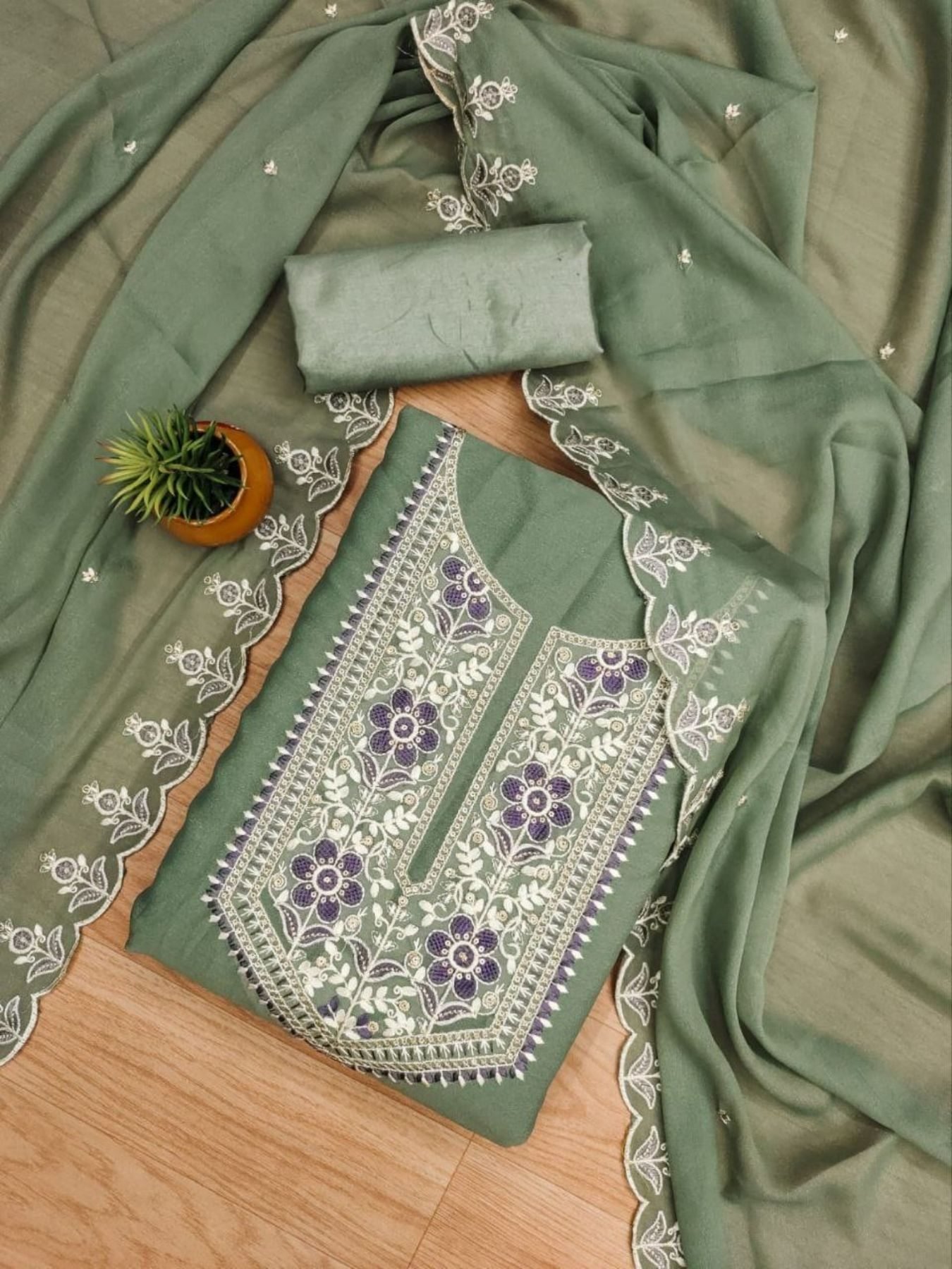 Elegant Designers Made from Star Georgette Dress Material Collection.