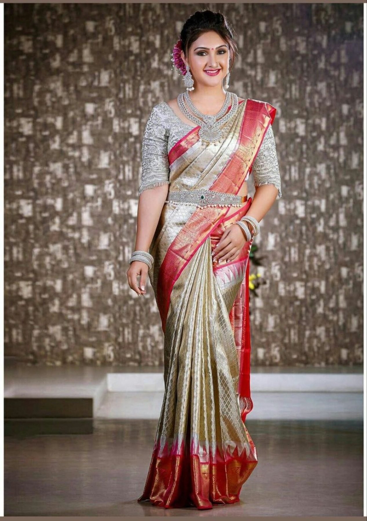 Party Wear Banarasi Silk Saree Wedding Wear Banarasi Silk Saree For Women