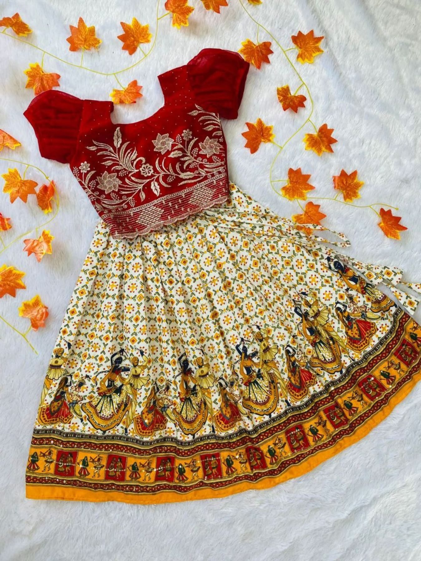 white christmas dresses Yellow Plain Silk Suit With Digital Printed Patola Design Tussar Silk  Dupatta
