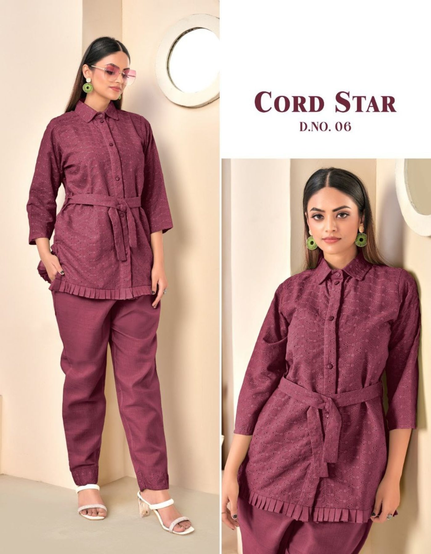 Buy Ethnic Wear Cotton Code Set at Rs. 15.32 online from Royal Export CO  ORD Sets : RE2642