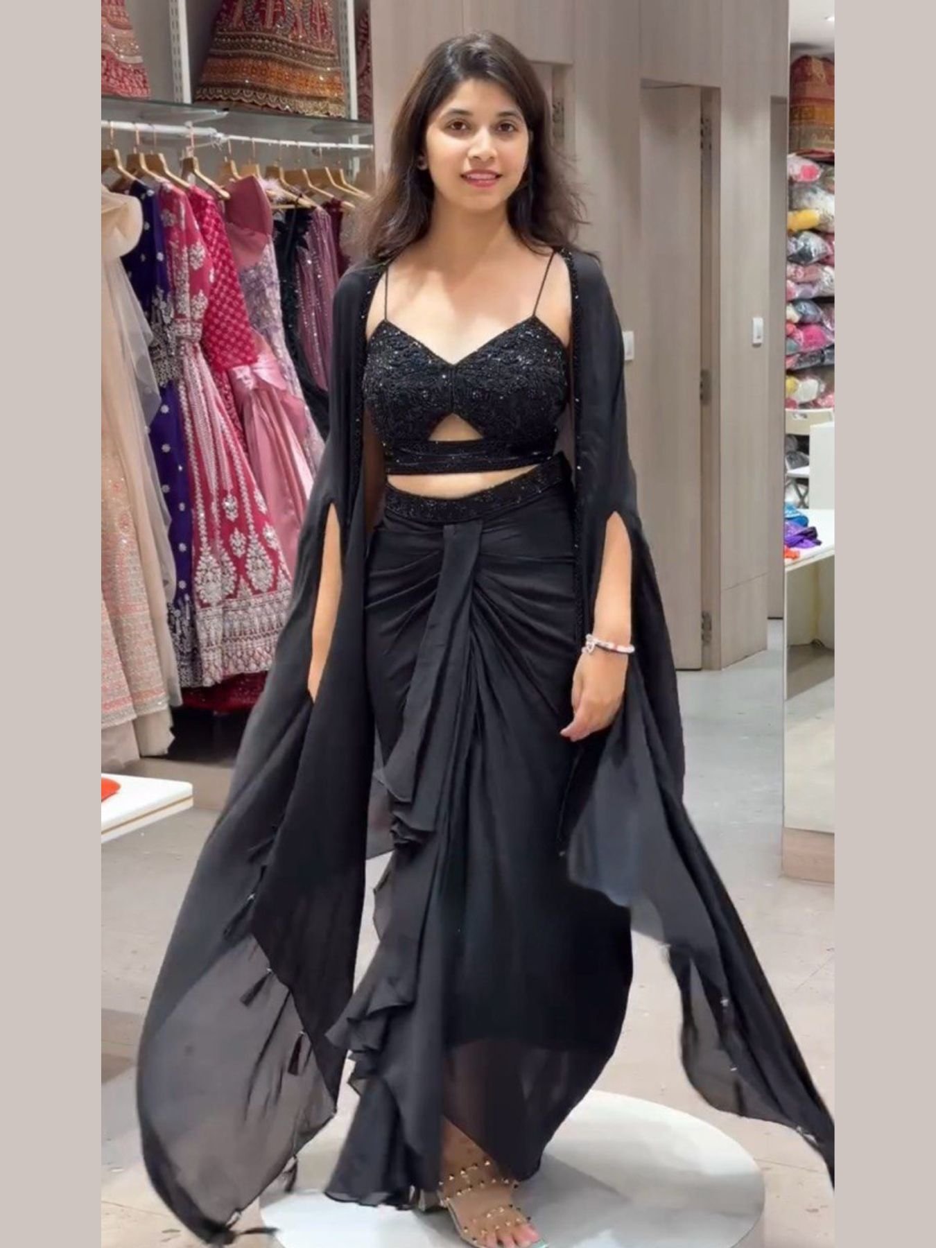 Indo Western Dress Shop Online Low Cost Indo Western Dhoti Style