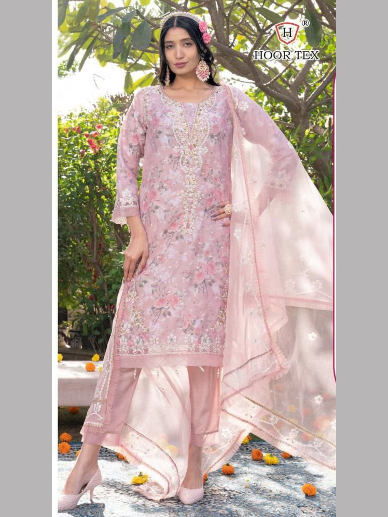 Heavy Georgette Latest Eid Pakistani Style Party Wear Salwar Suit