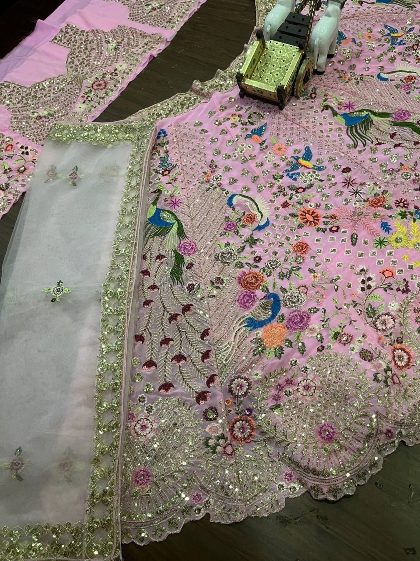 Lehenga Motiwork Sequence