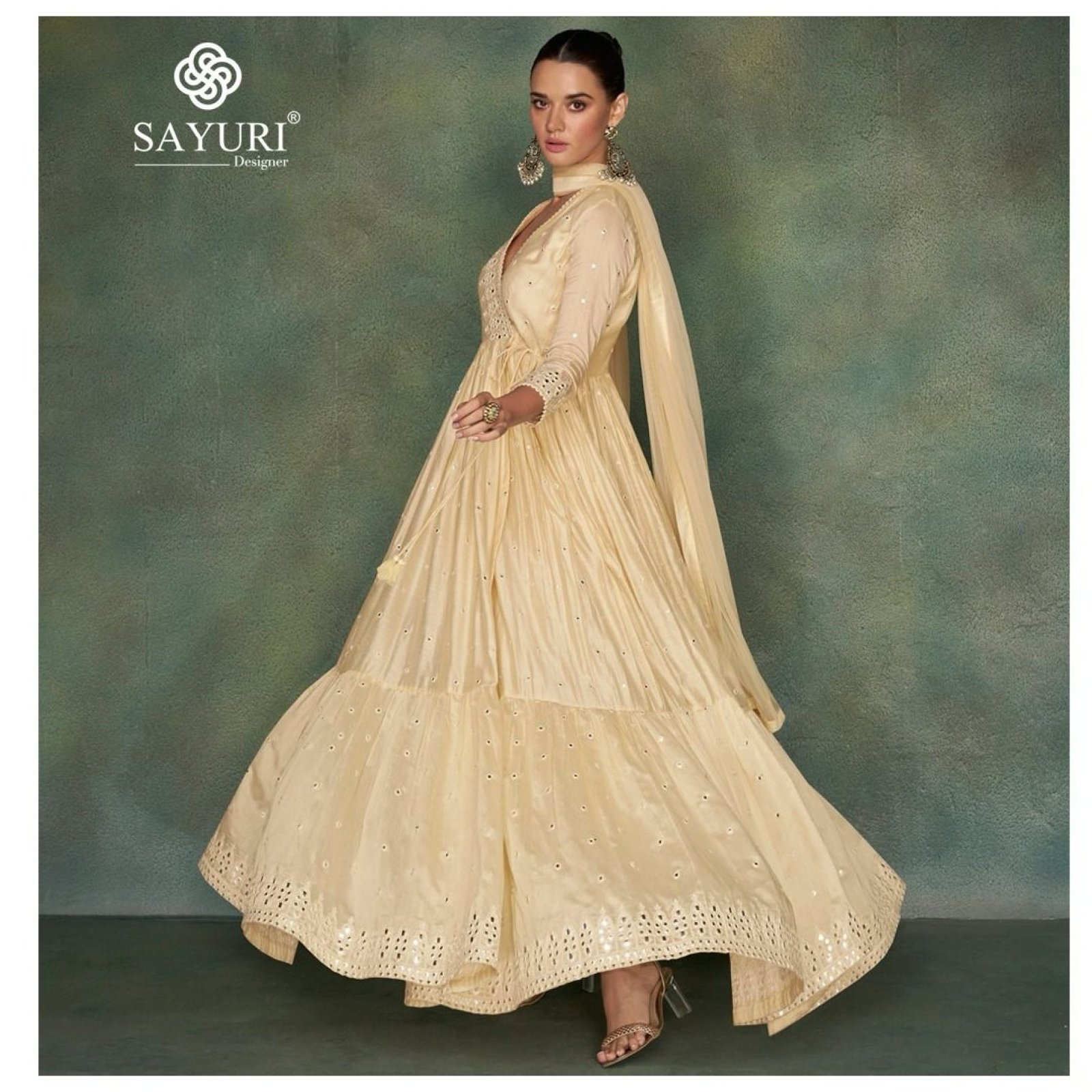 open lace back dress Daisy-Pure Raw Silk Angrakha with Kathan Organza Dupatta By-Kanwal Mal –  Pakistani Moda