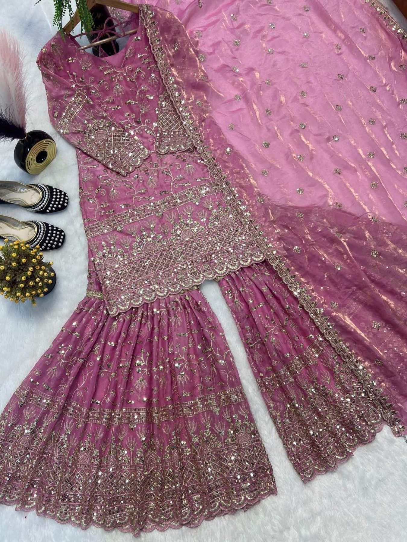 Dea Kudibal CELESTINA - Maxi-jurk - palazzo sapphire/meerkleurig