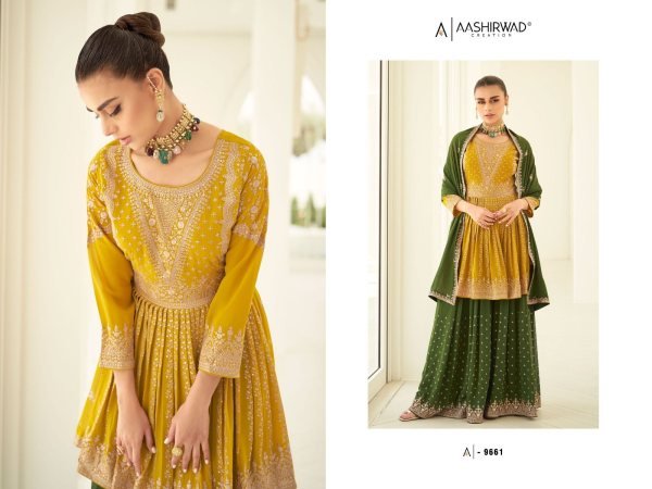 Aashirwad Gulkand Somya Designer Plazzo Salwar Suit Designer Plazzo Salwar Suits Wholesale