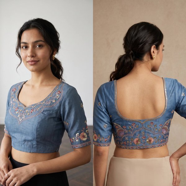 Affordable Teal Blue Soft NxC Moss Chiffon Saree with Mono Banglory Blouse at Wholesale Rate Pure Chiffon Sarees Wholesale