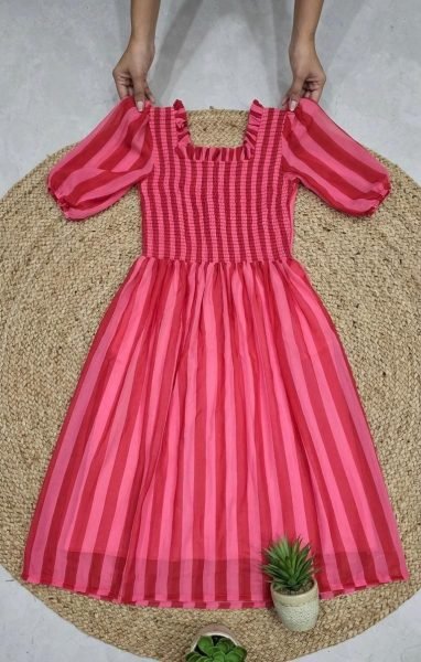 Alfino Chiffon Casual Party Wear Dress Western Ladies Top Wholesale