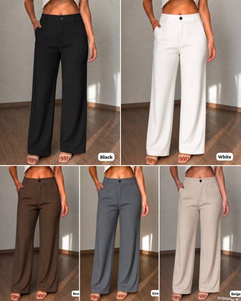 Alluring Black High Waist Stretchable Palazzo Pants for Work and Casual Wear Bottom Wear