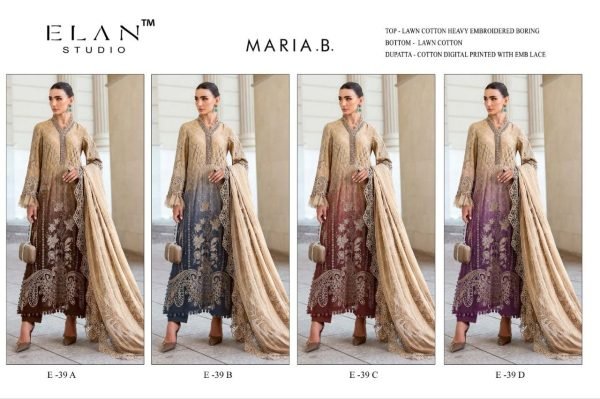 Alluring Blue Lawn Cotton Salwar Suit with Pearl Embroidery and Lace Dupatta Pakistani Suits Wholesale