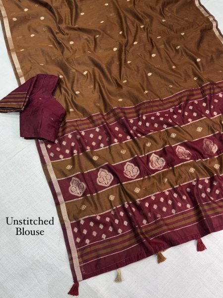 Alluring Mahendi Green Designer Maheshwari Cotton Saree with Zari Jacquard Weaving Printed Cotton Sarees Wholesale