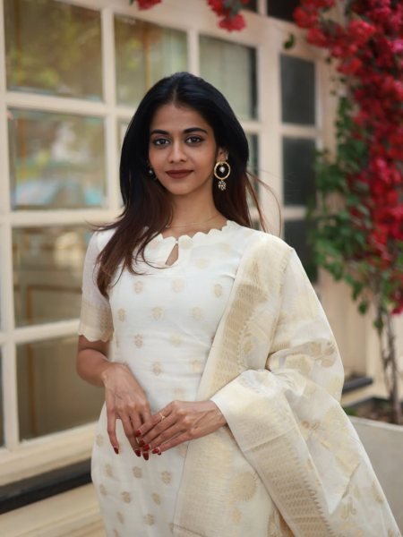 Alluring Viscose Jacquard Kurti Set with Matching Dupatta at Wholesale Rate  Straight Cut Long Kurtis