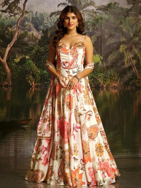 Alluring White Handwork Lehenga for Wedding and Cocktail Wear Designer Lehenga Choli