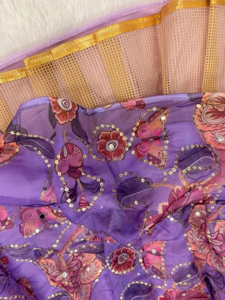 Artisanal Purple Mirror Work Lehenga Choli for Wedding Collection at Manufacturer Price Designer Lehenga Choli