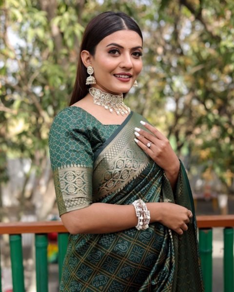 Bandhej Patola Silk Sarees  Bandhej Sarees Wholesale