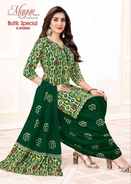 Batik Vol 29: 10 Elegant Unstitched Dress Material Designs Full Set Dress Material
