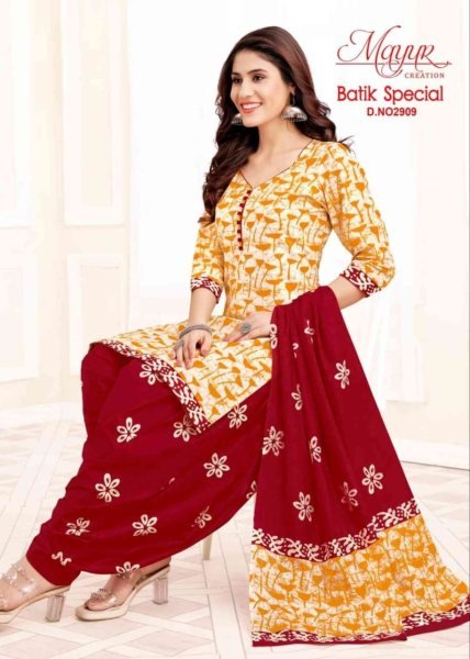 Batik Vol 29: 10 Elegant Unstitched Dress Material Designs Full Set Dress Material
