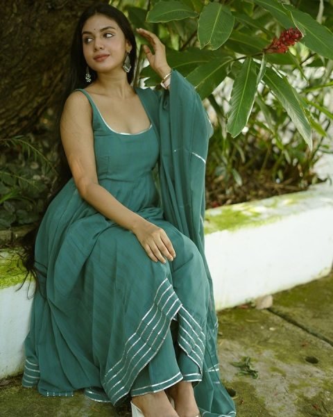Beautiful Georgette Kurti Pant With Dupatta 3 Piece Kurti Set