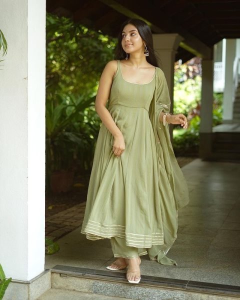 Beautiful Georgette Kurti Pant With Dupatta 3 Piece Kurti Set