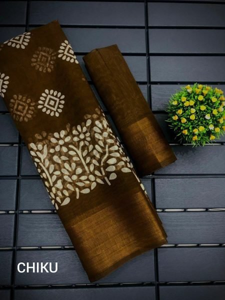Beautiful HD Batik Style Print Cotton Saree  Cotton Sarees Wholesale