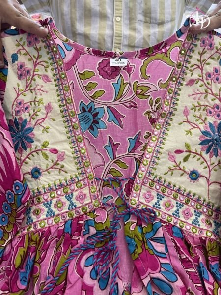 Beautiful Party Wear Designer Rajwadi Shurg Suit 3 Piece Kurti Set