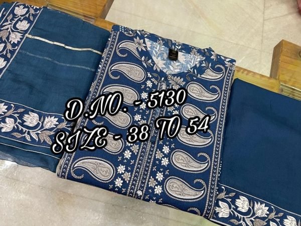 Beautiful Pure Cotton Cambric Long Length Kurti Pant With Chiffon Dupatta  Jaipuri Cotton Kurtis Wholesale