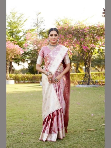 Beautiful  pure Kanjivaram Soft Satin Silk Saree Silk Sarees Wholesale