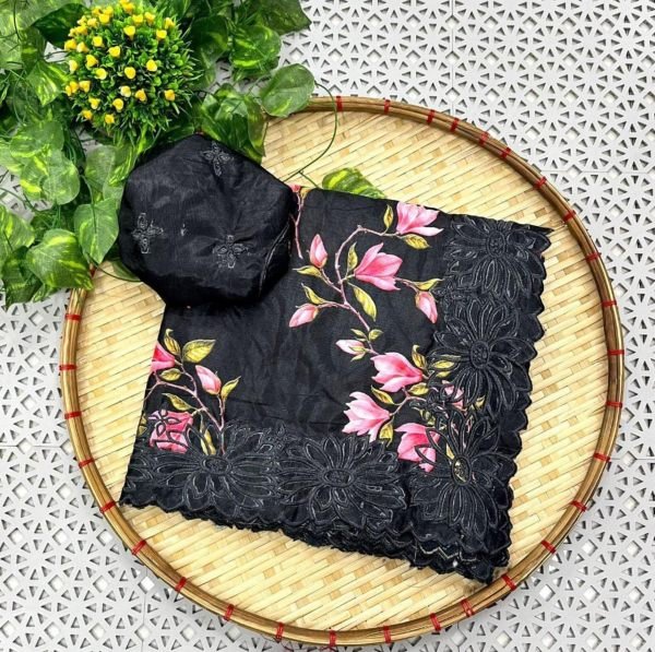 Beautiful Soft Dola Silk Saree For Women Silk Sarees Wholesale