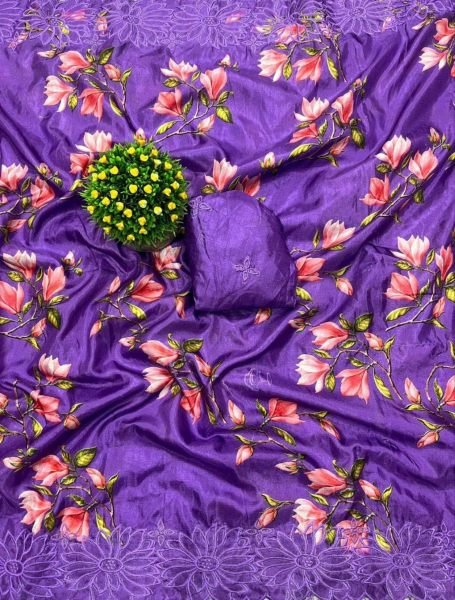 Beautiful Soft Dola Silk Saree For Women Silk Sarees Wholesale