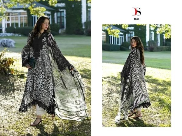 Black Pure Cotton Kurti Pant Dupatta Set with Heavy Patch Work For Festival Pakistani Suits Wholesale