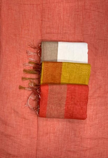 Bohemian Yellow Designer Linen Cotton Saree with Digital Print and Matching Blouse at Wholesale Rate Printed Cotton Sarees Wholesale