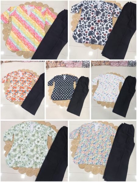 Bold Multi Color Printed Co-ord Set with Soft Fabric for All Day Comfort CO ORD Sets