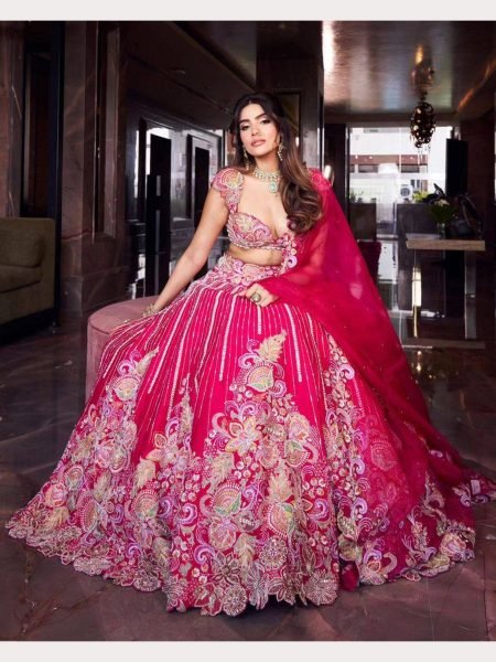 Bollywood Speical Faux Georgette Lehenga Choli  Bollywood Lehenga Choli