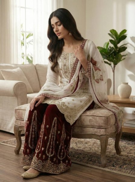 Boutique Special Sharara Palazzo Set Designed for comfort and style  Ready To Wear Collection