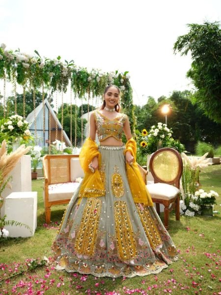 Boutique Style Haldi Lehenga with Showroom Finish Quality  Lehenga