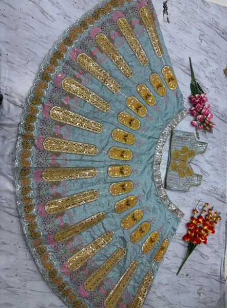 Boutique Style Haldi Lehenga with Showroom Finish Quality Bridal Lehenga Choli