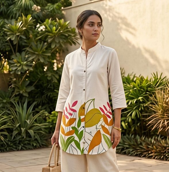 Breathtaking OffWhite Multi Color Women Co Ord Set with Comfortable Fit CO ORD Sets