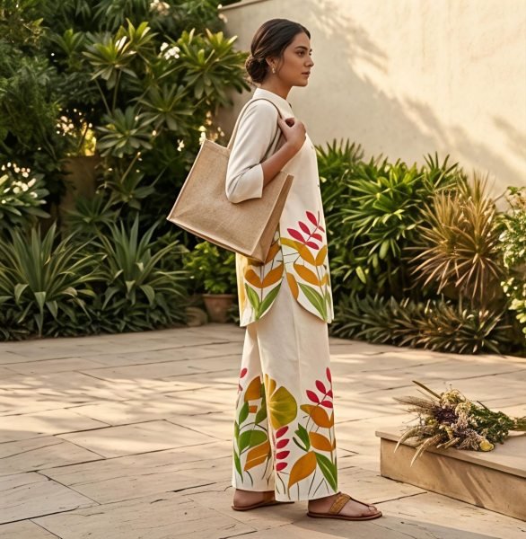 Breathtaking OffWhite Multi Color Women Co Ord Set with Comfortable Fit CO ORD Sets