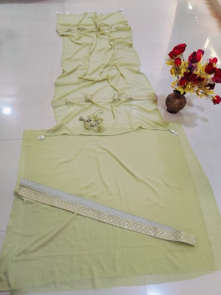 Budget Friendly Pista Umbrella Cut Lehenga Choli for Wedding Functions Designer Lehenga Choli