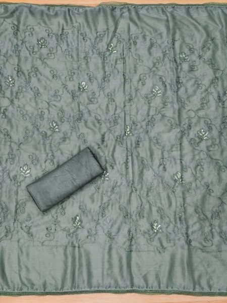  Buy Amazing  Green Color Pure Organza  Dress Material  Color Set Matching Dress Material Wholesale