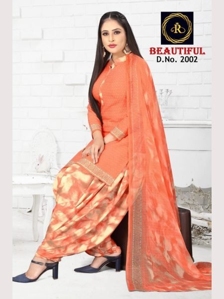 Buy Crepe Dress Material Collection  Ambica Crepe Dress Material