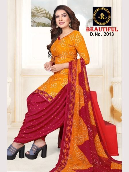 Buy Crepe Dress Material Collection  Ambica Crepe Dress Material