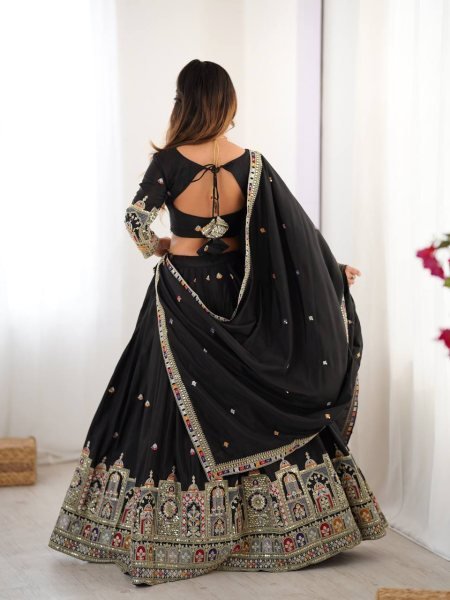 Buy Designer Lehenga Choli Online Crepe Silk Bridal Wear at Affordable Rates from Indias Top Textile Wholesaler Designer Lehenga Choli