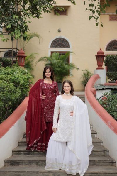 Buy Designer Sharara Suit Sets Online for Womens at Wholesale Rate Sharara Set