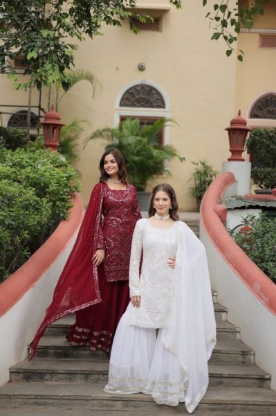 Buy Designer Sharara Suit Sets Online for Womens at Wholesale Rate Sharara Set