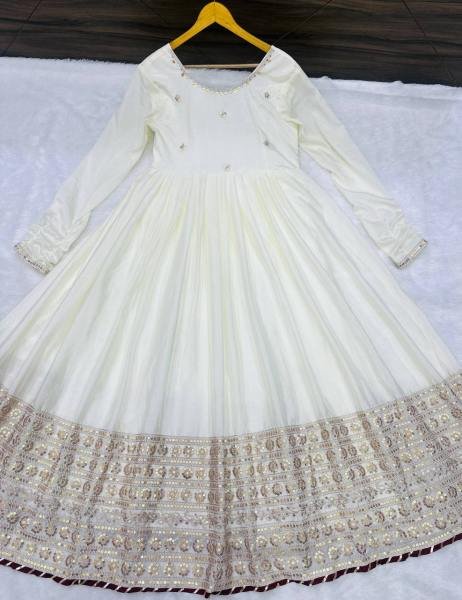 Buy Exclusive Premium Designer Chinon Silk Dress Online At Wholesale Price Ready To Wear Collection