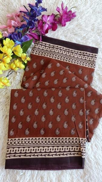 Buy Pure Heavy Mulmul Cotton Printed Saree at Wholesale Price Printed Cotton Sarees Wholesale