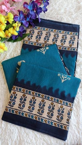 Buy Pure Heavy Mulmul Cotton Printed Saree at Wholesale Price Printed Cotton Sarees Wholesale