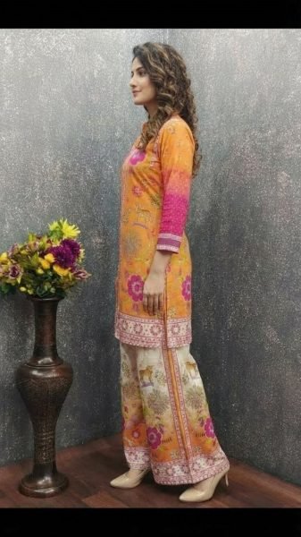 Buy Styling Yellow Poly Rayon Co-Ord Set for Women at Online  Kurti With Bottom Wholesale